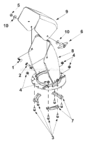 Page A Diagram and Parts List for 31AE285-401 2002 Yard Man Snow Blower